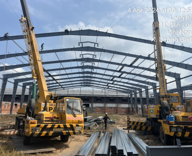 Nhà máy công ty đại lợi huyện bến long an