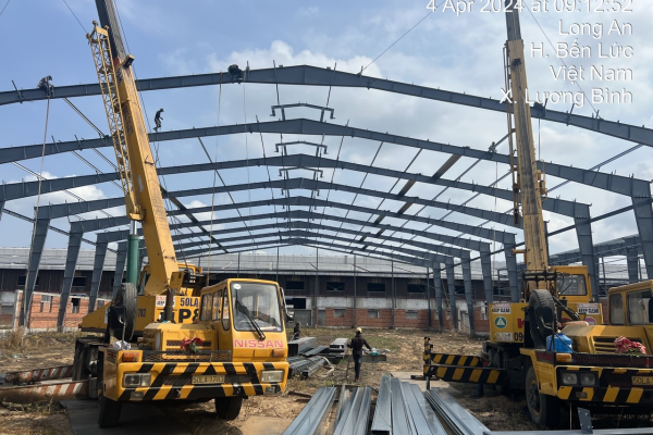 Nhà máy công ty đại lợi huyện bến long an