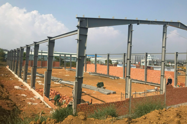 Thép nhà xưởng Long An