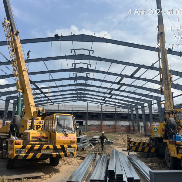 Nhà máy công ty đại lợi huyện bến long an